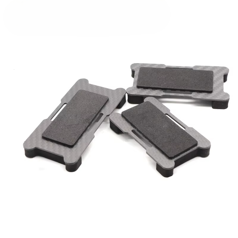 Drone Power Distribution Board - Under-Mounted Battery Protection Plate Carbon Fiber