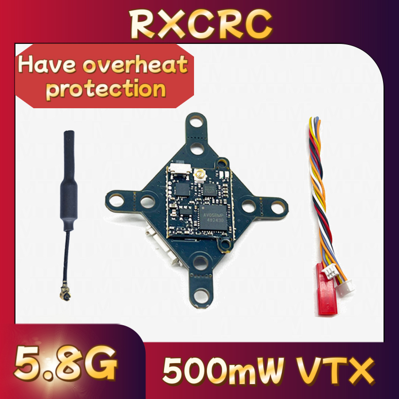 RXCRC FPV 5.8G Module 48CH 500 - Drone Transmitter 评论和价格