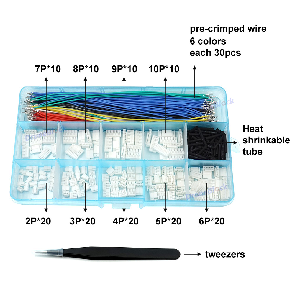 JST GH Connectors and Pre-Crim - Drone Power Distribution Board 评论和价格